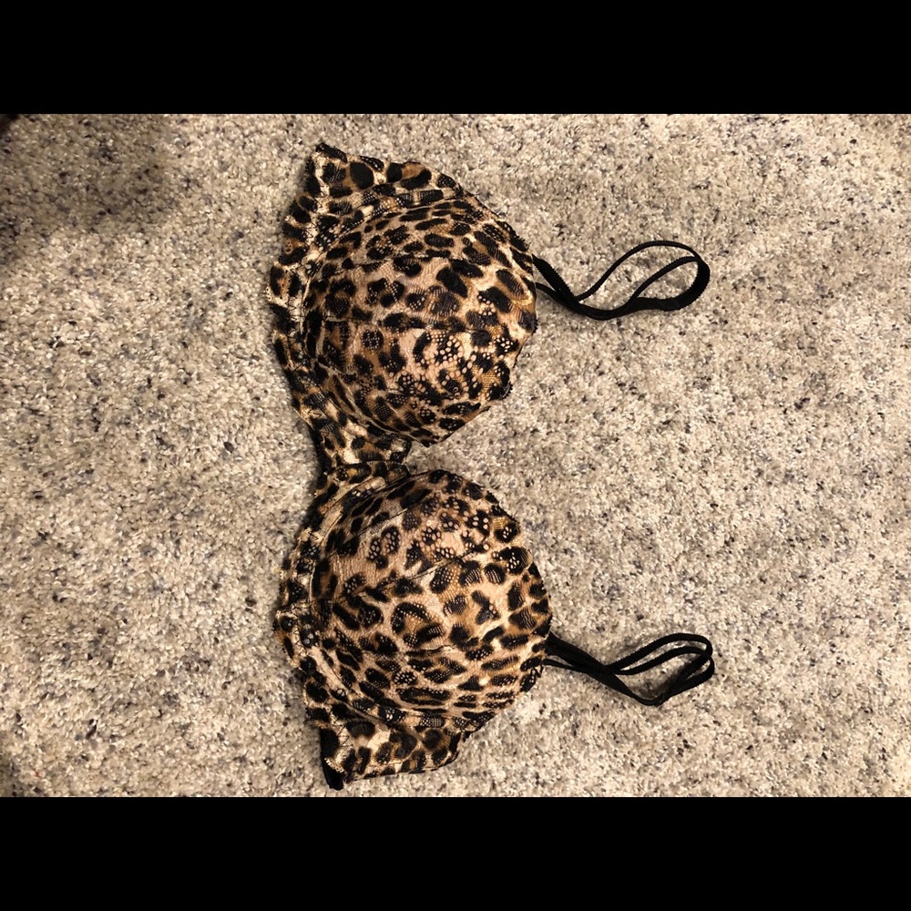 Leopard PINK bra